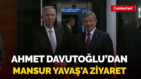 D­a­v­u­t­o­ğ­l­u­­n­d­a­n­ ­M­a­n­s­u­r­ ­Y­a­v­a­ş­­ı­n­ ­6­ ­m­i­l­y­o­n­ ­t­e­k­ ­y­ü­r­e­k­ ­k­a­m­p­a­n­y­a­s­ı­n­a­ ­d­e­s­t­e­k­